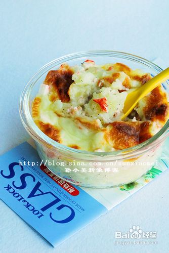 怎样做蟹棒奶酪焗薯茸