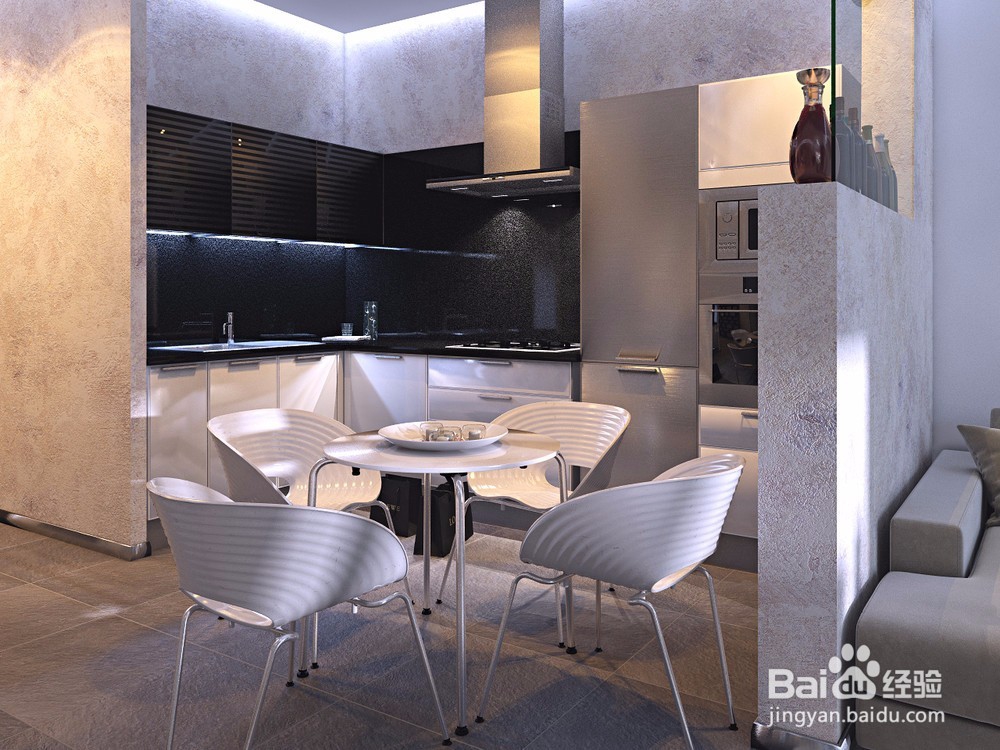 大胆的装饰主题,小公寓的软装设计