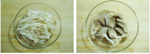 高蛋白、低脂肪的营养菜----【双菇烩蛋黄】