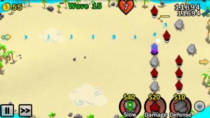 华丽塔防的游戏攻略