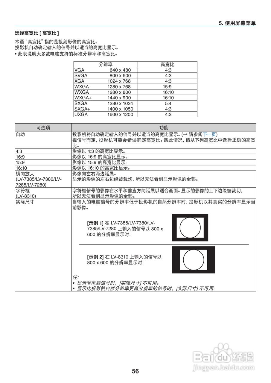 佳能LV-8310投影仪使用说明书:[7]
