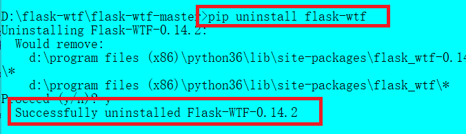 windows下怎么安装flask-wtf