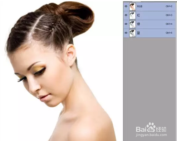 PS如何制作美女破碎飞散效果