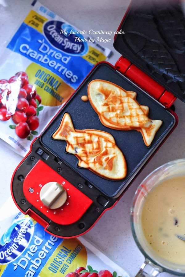 好多鱼蔓越莓酸奶松饼