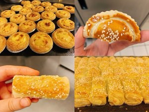 蛋挞酥皮馅心的做法