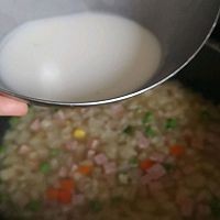 五彩鱼肚羹的步骤