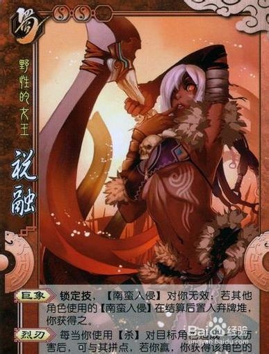 三国杀国战武将：[20]祝融