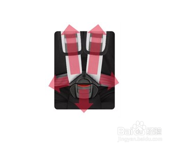 宝得适儿童安全座椅解说五点式安全带