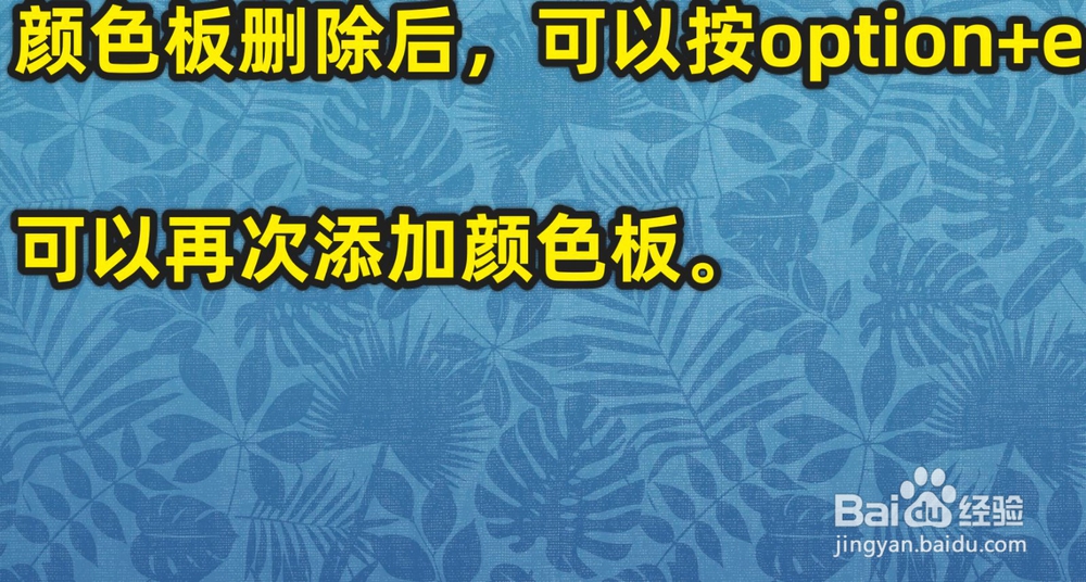 finalcutpro怎么删除多余的颜色板