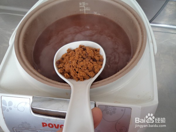 莲藕红豆汤的做法