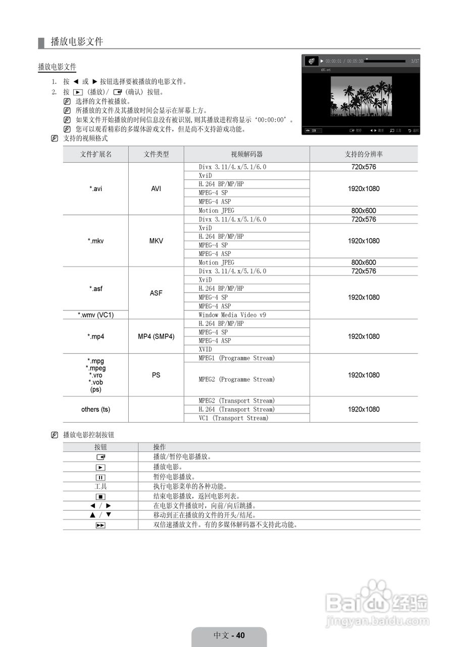 三星LA52B750U1F液晶彩电使用说明书:[5]