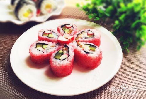 樱花寿司做法