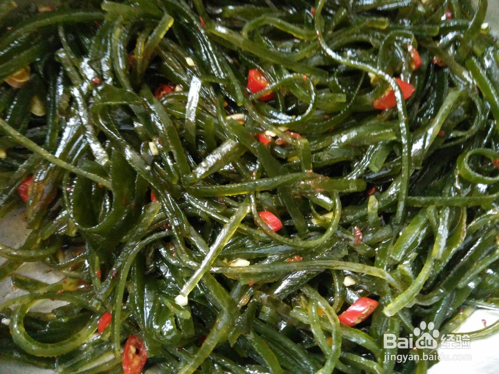 凉拌海带丝的做法
