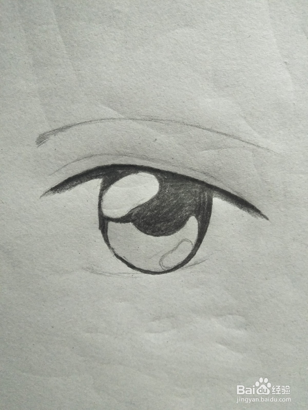 怎么画动漫人物的眼睛