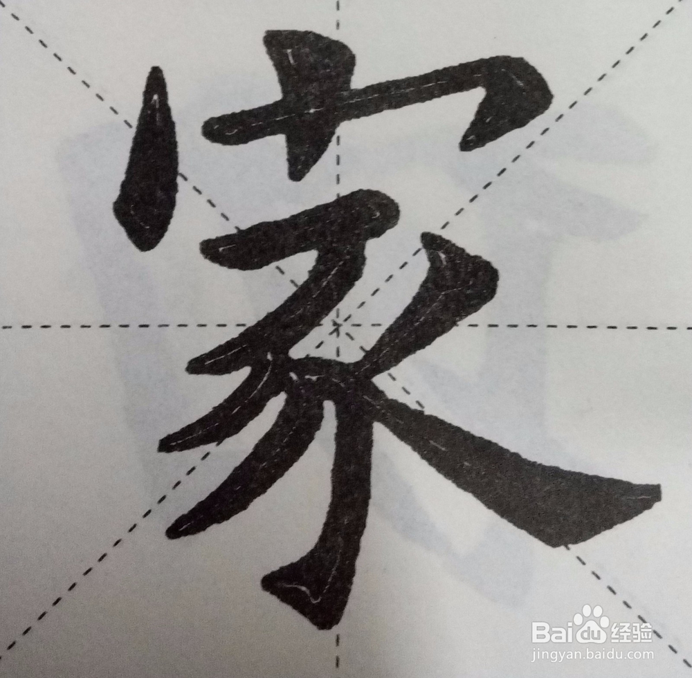 怎样自学书法之偏旁部首技法系列一