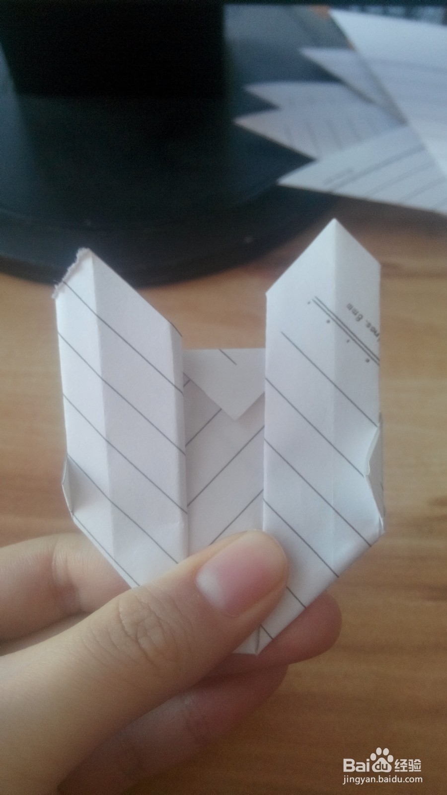 可爱的小熊折纸