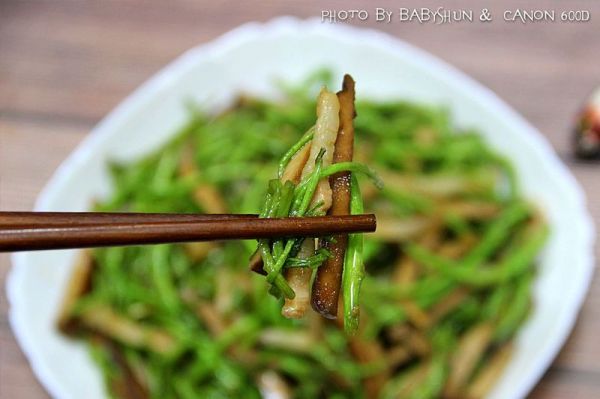 顺小煮-香干芦蒿炒咸肉
