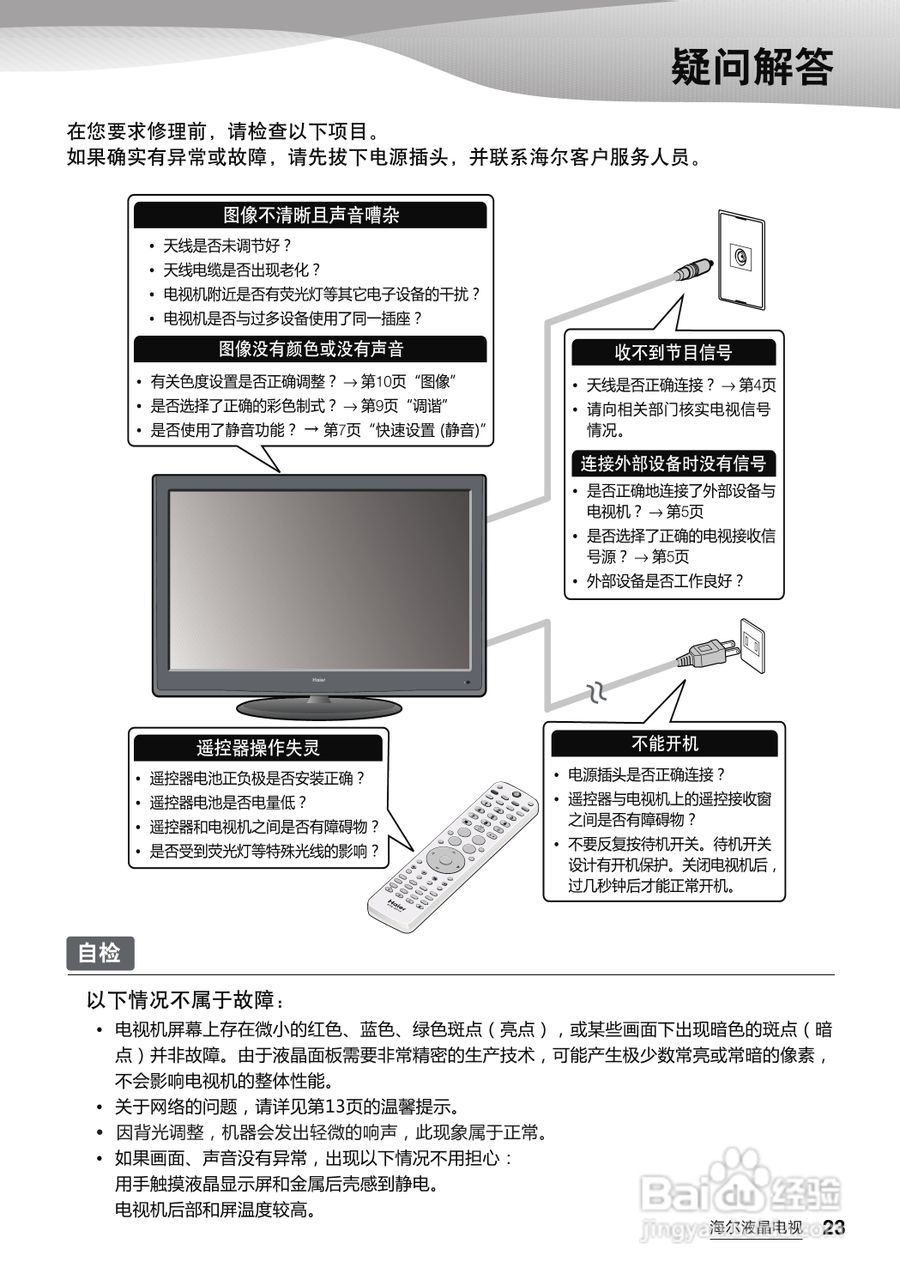 海尔LB37R3N液晶彩电使用说明书:[3]