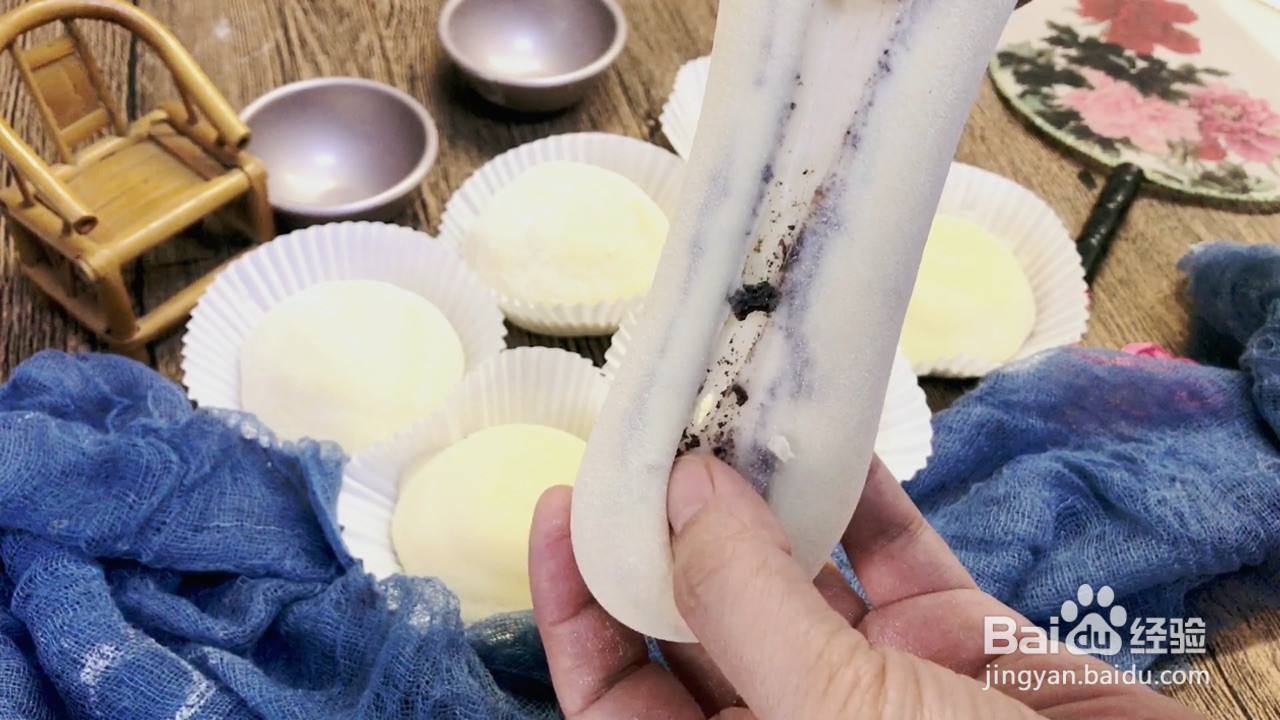 奥利奥雪媚娘的做法