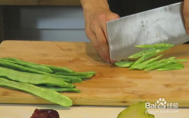 三丝炒扁豆做法