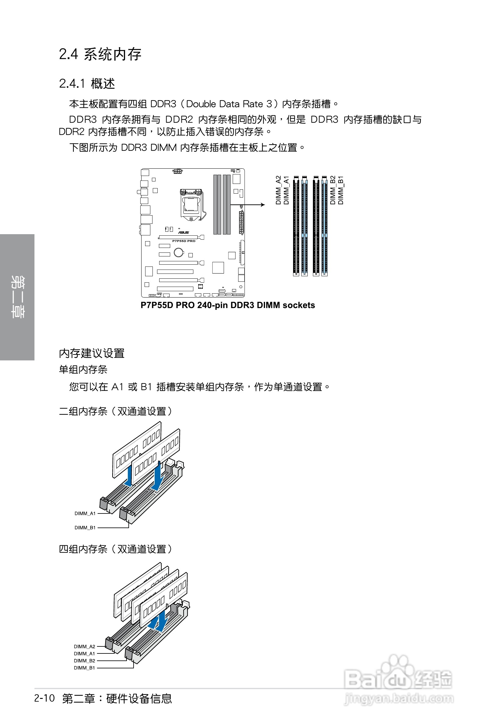 华硕 P7P55D PRO主板说明书:[3]