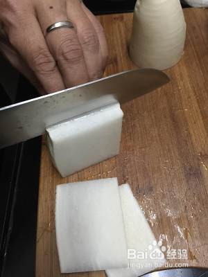 食补养生糖醋白萝卜的做法