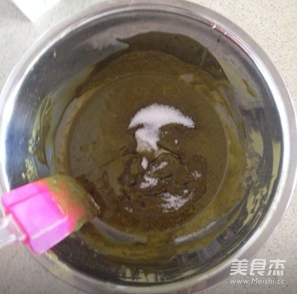 抹茶蛋糕卷的做法
