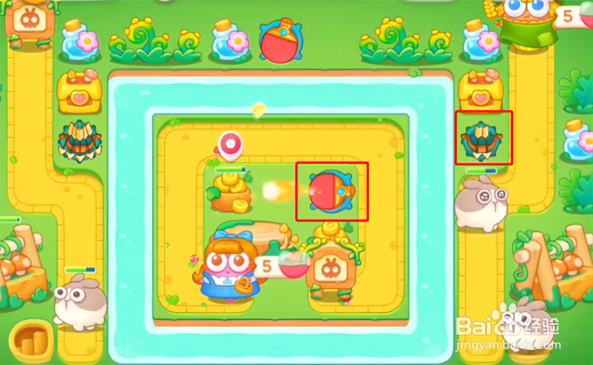 保卫萝卜4绿野奇缘48关攻略图解