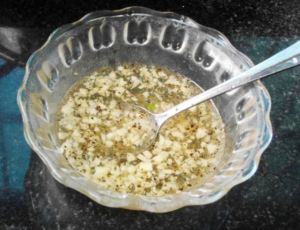 烤彩椒橄榄沙拉