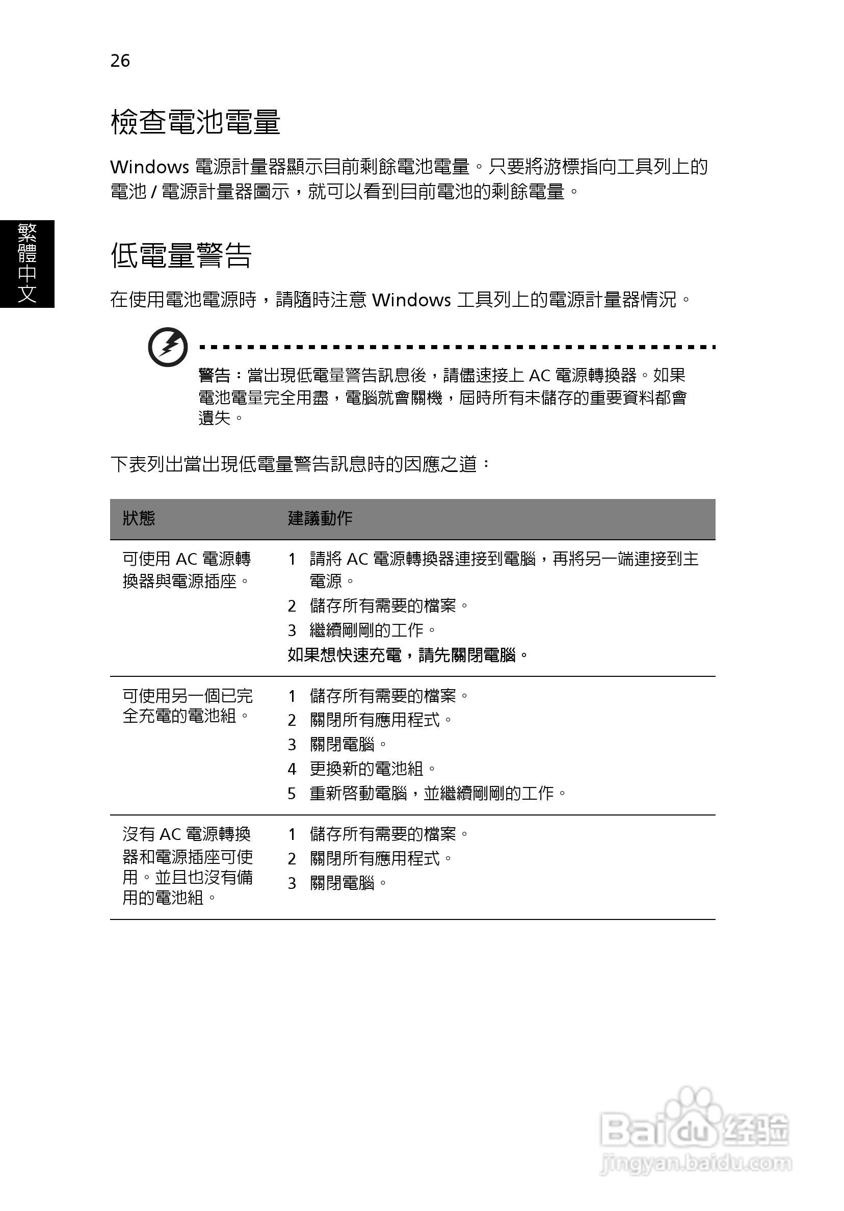 ACER宏基Aspire 5830G笔记本说明书:[211]