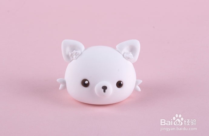 马卡龙狐狸粘土制作教程