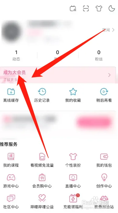 哔哩哔哩会员激活码在哪用