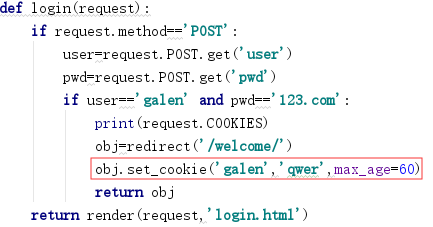 Django的Cookie和Session