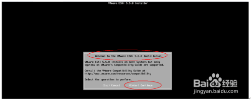 如何在虚拟机里面通过镜像安装 vSphere ESXI