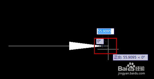 cad中怎么画直线箭头和弯曲箭头