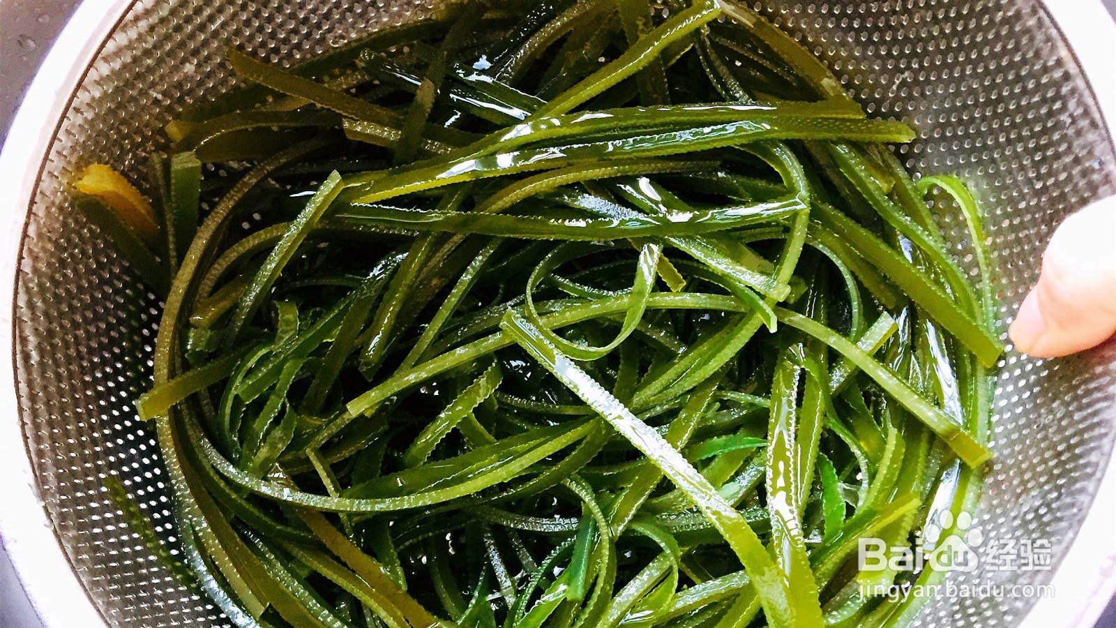 凉拌海带丝的做法过程
