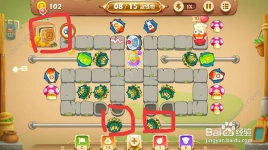 保卫萝卜3集市第12关攻略