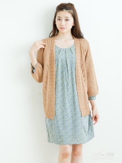 热搭配秋冬季的小清新森林系文艺时尚百搭针织衫