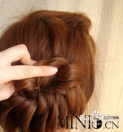 韩式淑女盘发成为他的心动女生