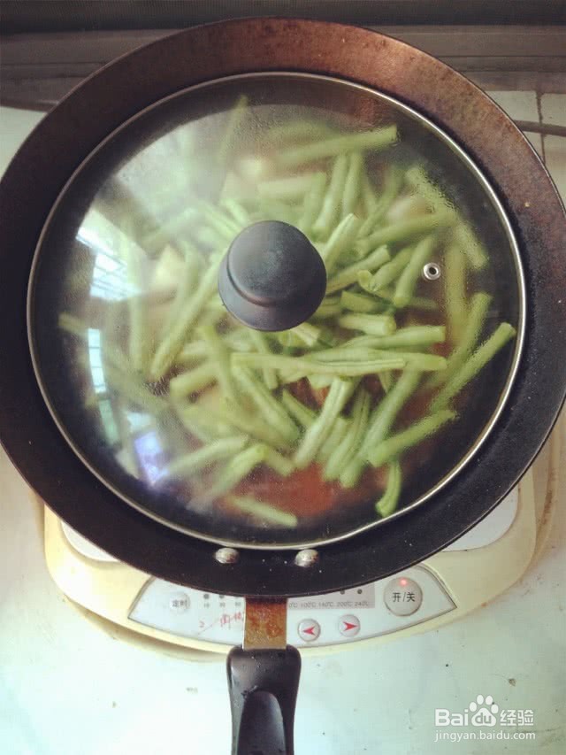 肉焖四季豆的做法