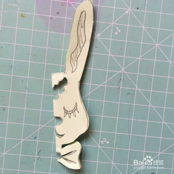 简单的剪纸 可爱的小兔子剪纸