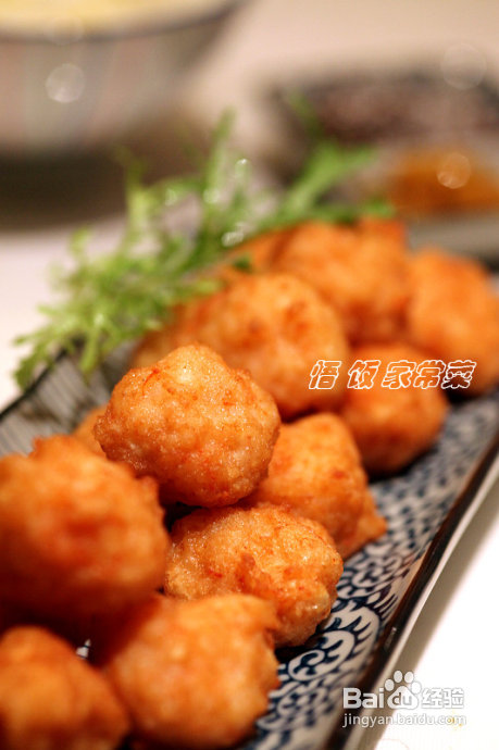 荸荠（马蹄）与虾的完美结合——炸虾球