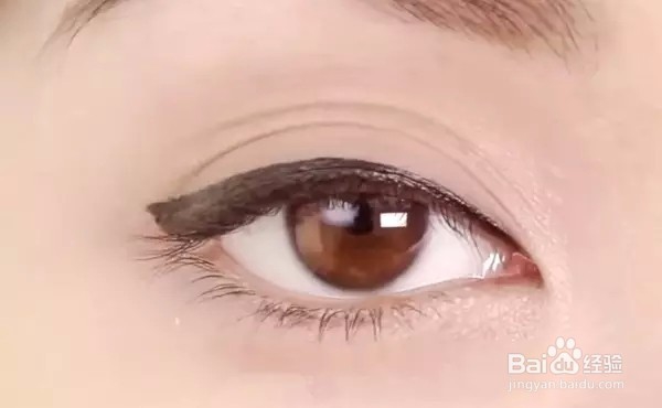 教你怎么画眼线！