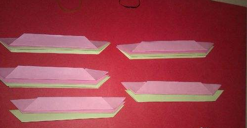 祭奠用的荷花亭的折法