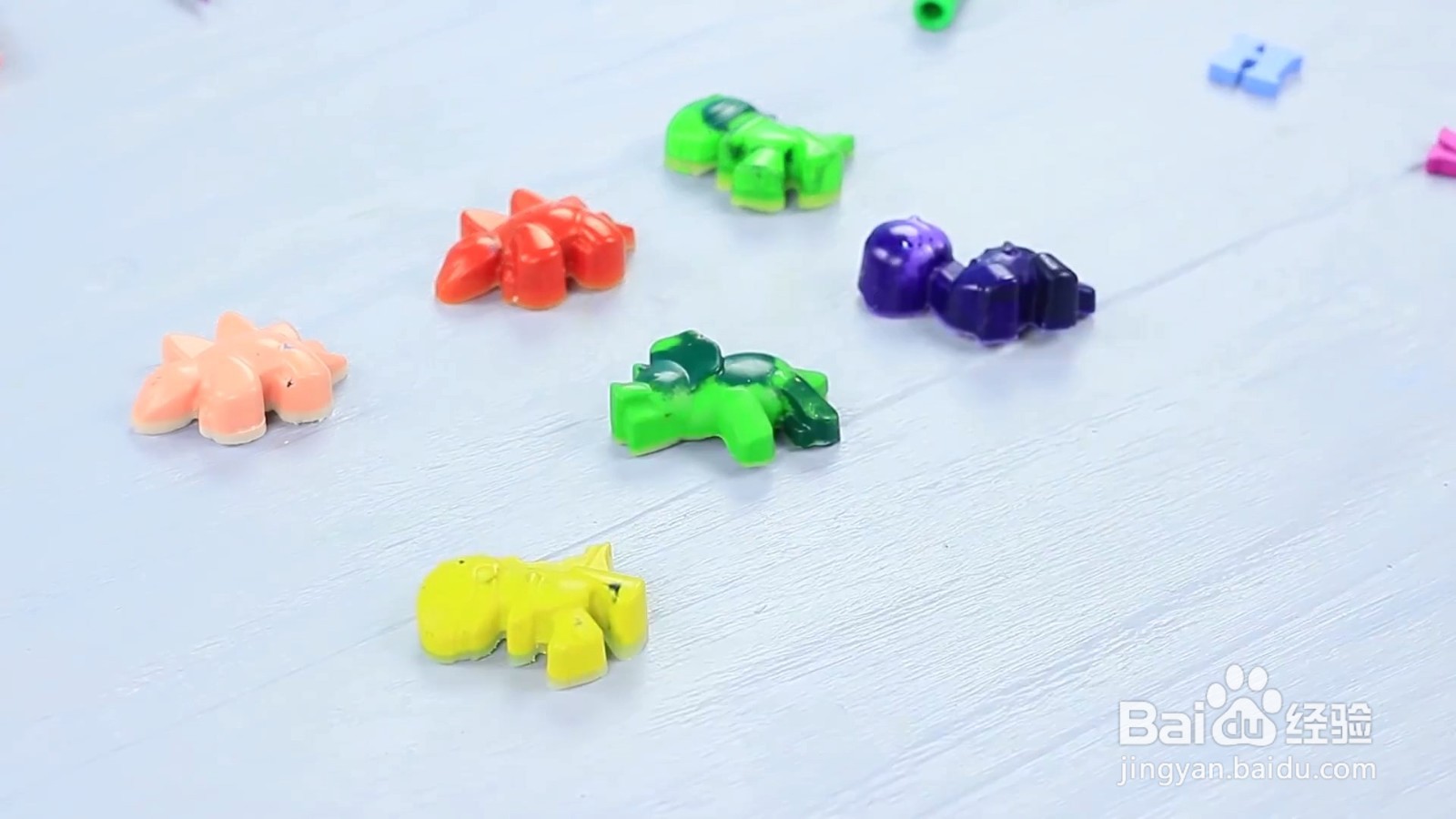 如何用旧蜡笔制作动物模具蜡笔？