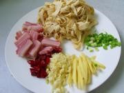 秘制咸肉蒸百叶