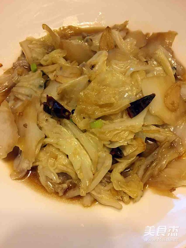 醋溜白菜的做法