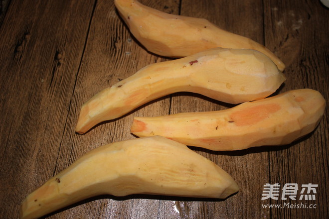 红薯芝麻棒的做法