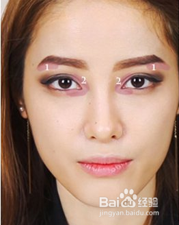 混血深邃眼妆化妆教程