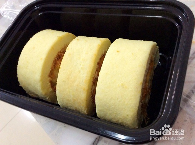 肉松蛋糕卷的做法